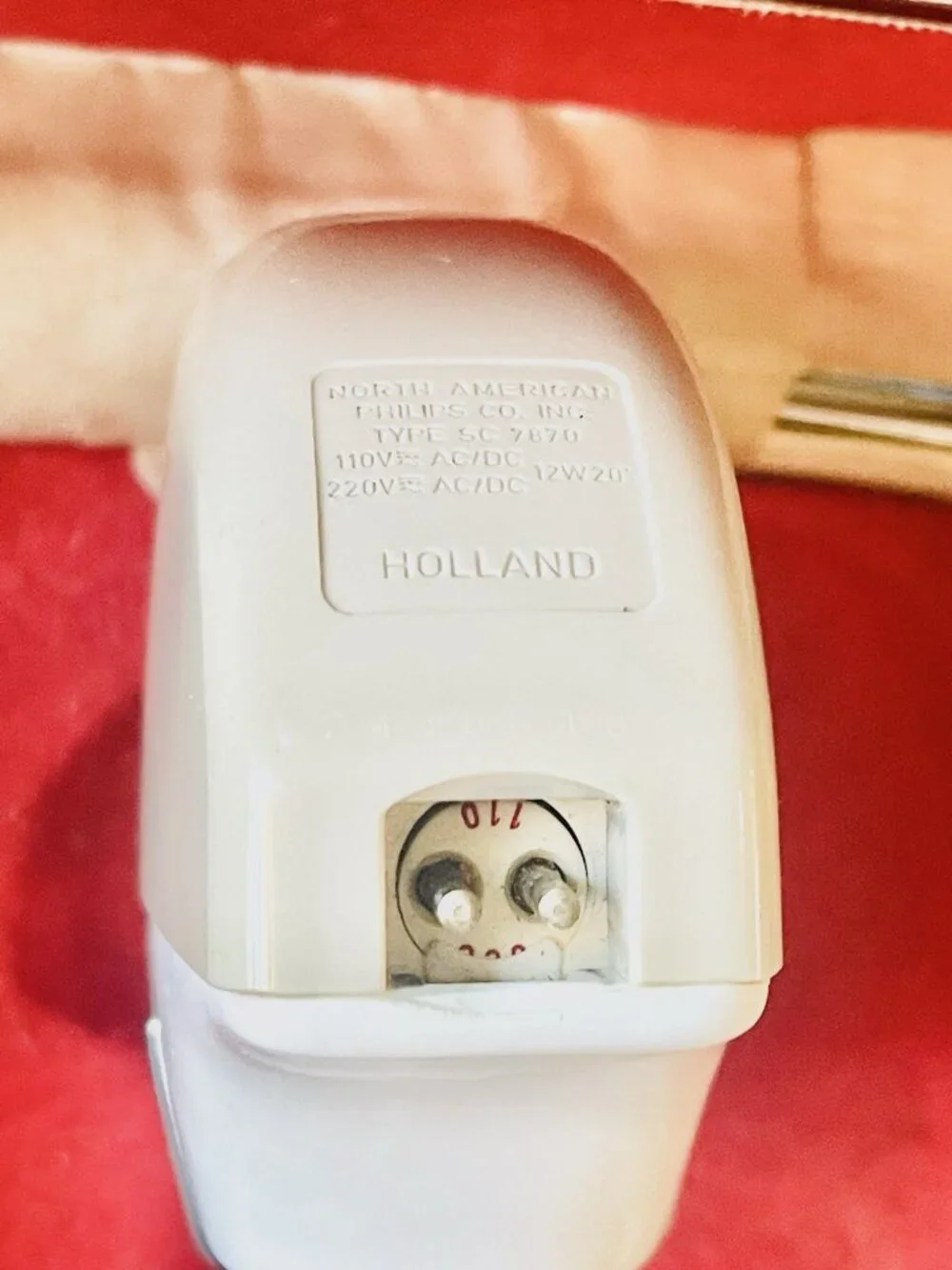 MCM 50s 60s Norelco Speedshaver SC7870 Floating Heads Electric Razor Holland